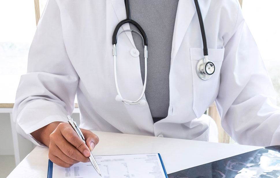 doctor working