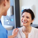 patient meeting with a doctor