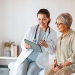 doctor meeting with a patient